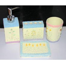 欧式卫浴的艺术魅力 厂家直销树脂卫浴四件套JBC37，提升浴室生活品质